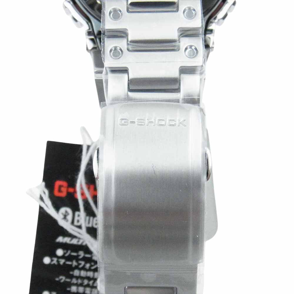 CASIO G-SHOCK カシオ ジーショック GMW-B5000D-1JF FULL METAL フルメタル シルバー 電波ソーラー ウォッチ 腕時計 シルバー系【新古品】【未使用】【中古】