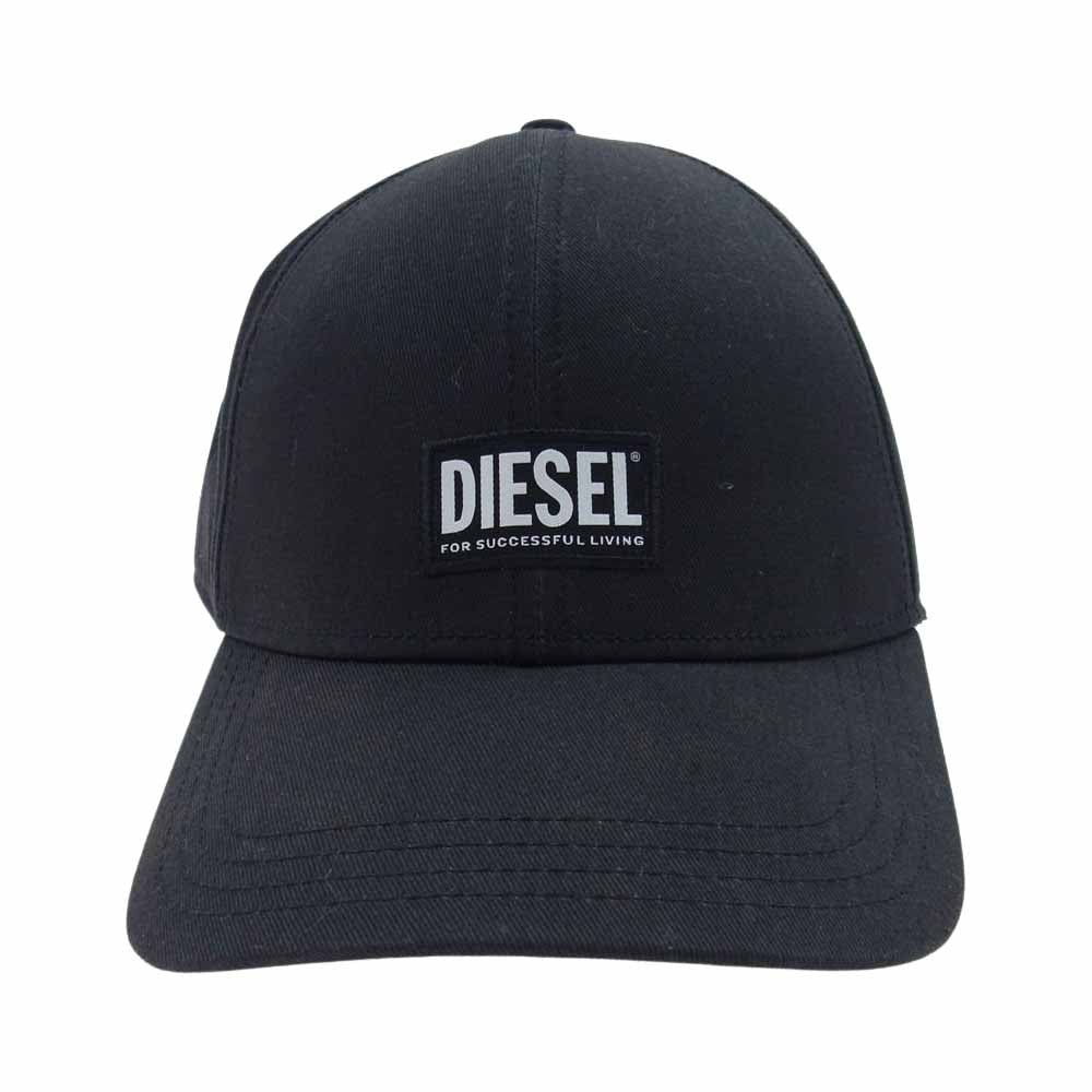 DIESEL ディーゼル ベースボール キャップ  ブラック系 2【中古】