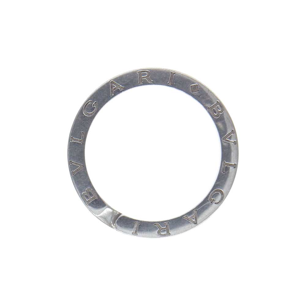 BVLGARI ブルガリ ブルガリブルガリ キーホルダー キーリング シルバー系【中古】
