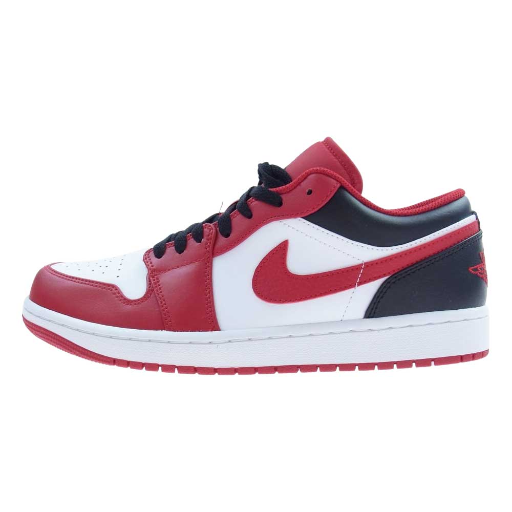 NIKE AIR JORDAN ナイキ ジョーダン 553558-163 AIR JORDAN1 LOW BULLS エアジョーダン1 ブルズ ローカット スニーカー レッド系 ホワイト系 ブラック系  27.5cm【新古品】【未使用】【中古】