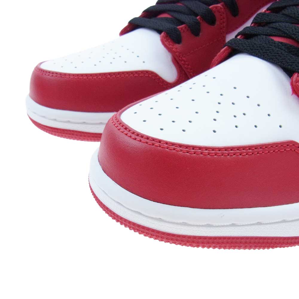 NIKE AIR JORDAN ナイキ ジョーダン 553558-163 AIR JORDAN1 LOW BULLS エアジョーダン1 ブルズ ローカット スニーカー レッド系 ホワイト系 ブラック系  27.5cm【新古品】【未使用】【中古】