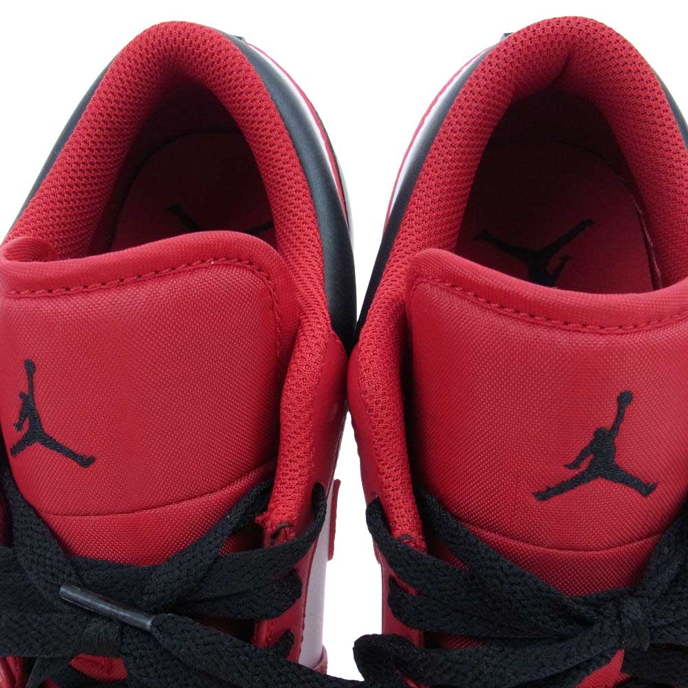 NIKE AIR JORDAN ナイキ ジョーダン 553558-163 AIR JORDAN1 LOW BULLS エアジョーダン1 ブルズ ローカット スニーカー レッド系 ホワイト系 ブラック系  27.5cm【新古品】【未使用】【中古】