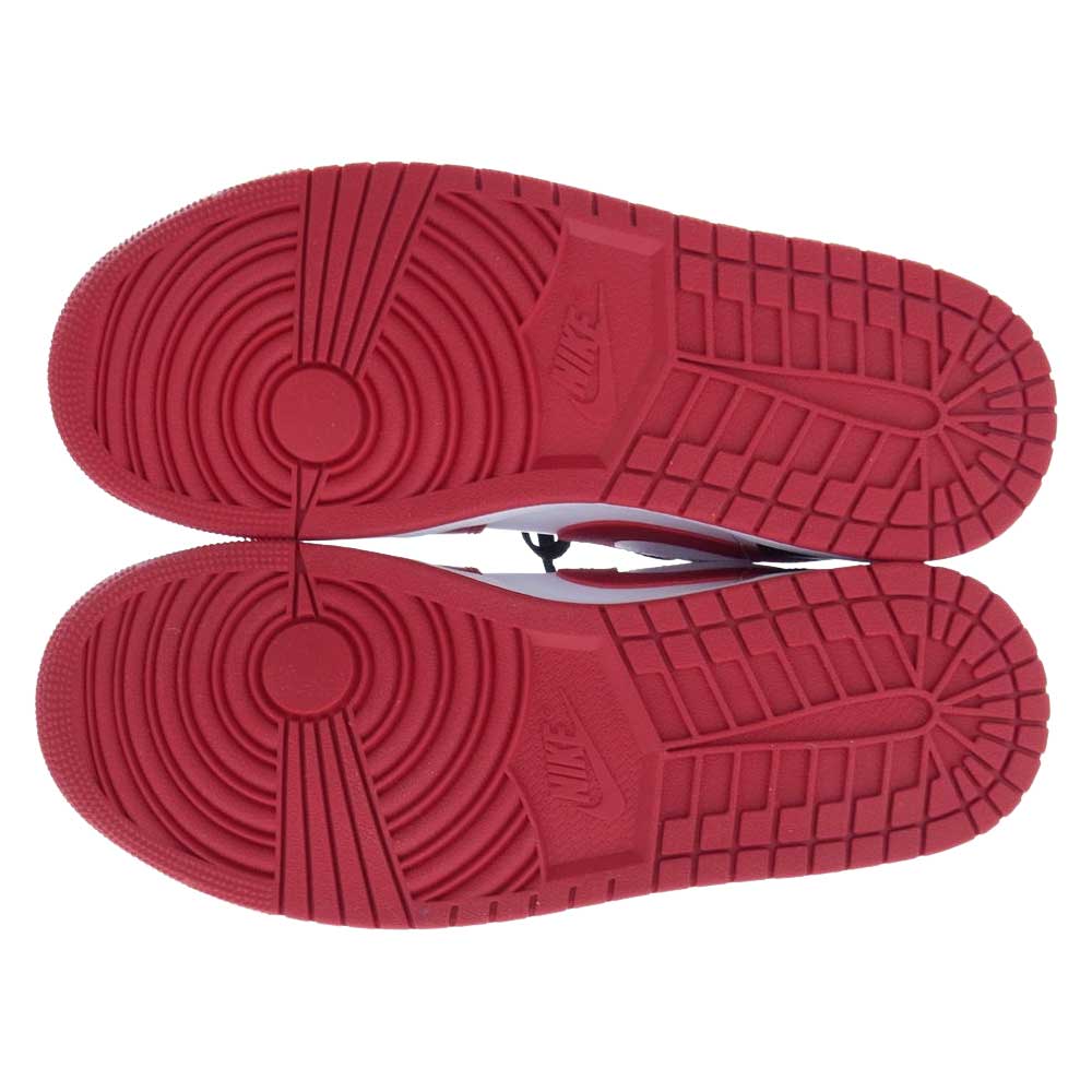 NIKE AIR JORDAN ナイキ ジョーダン 553558-163 AIR JORDAN1 LOW BULLS エアジョーダン1 ブルズ ローカット スニーカー レッド系 ホワイト系 ブラック系  27.5cm【新古品】【未使用】【中古】
