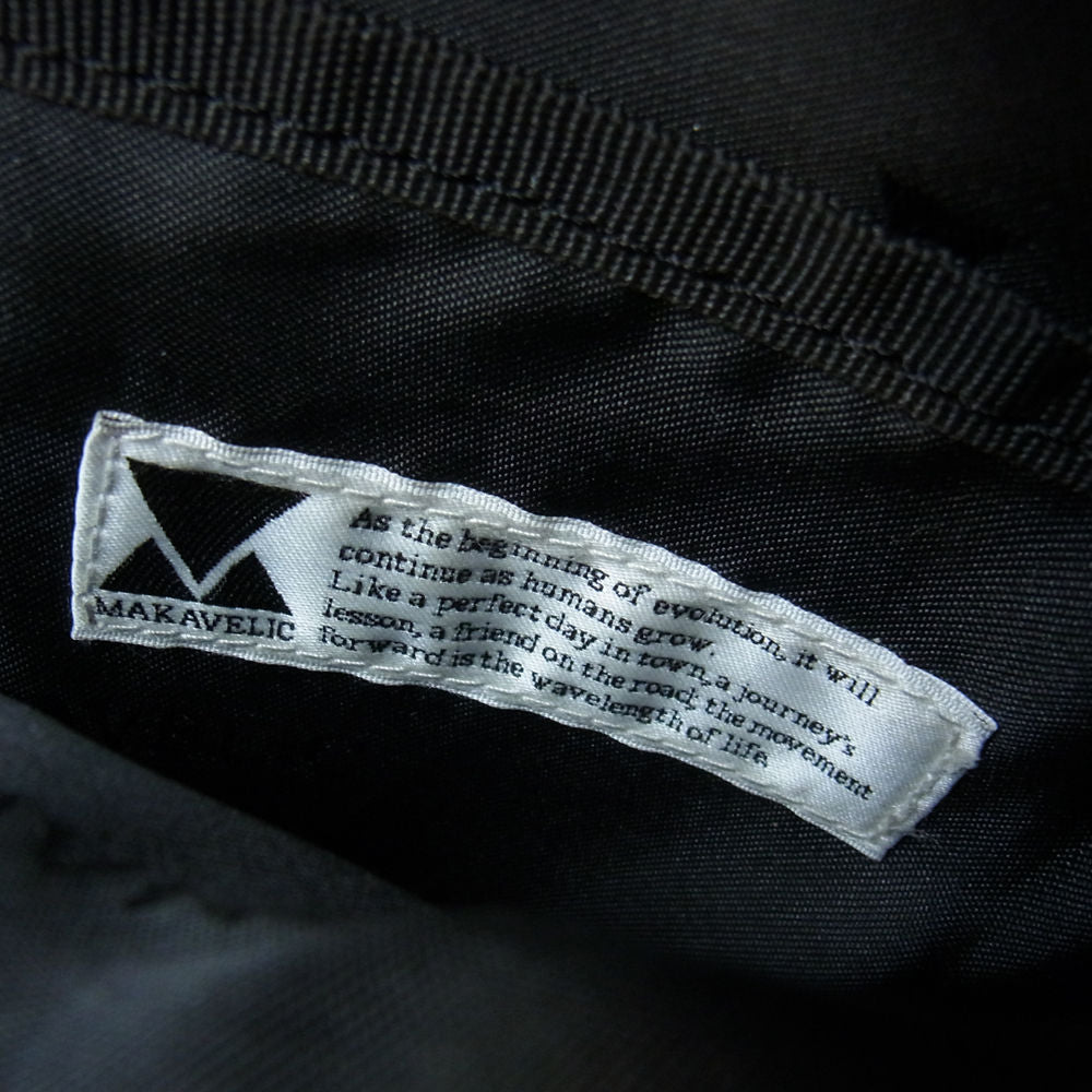 マキャベリック TRUCKS CRESCENT WAISTBAG ウエスト バッグ  ブラック系【中古】