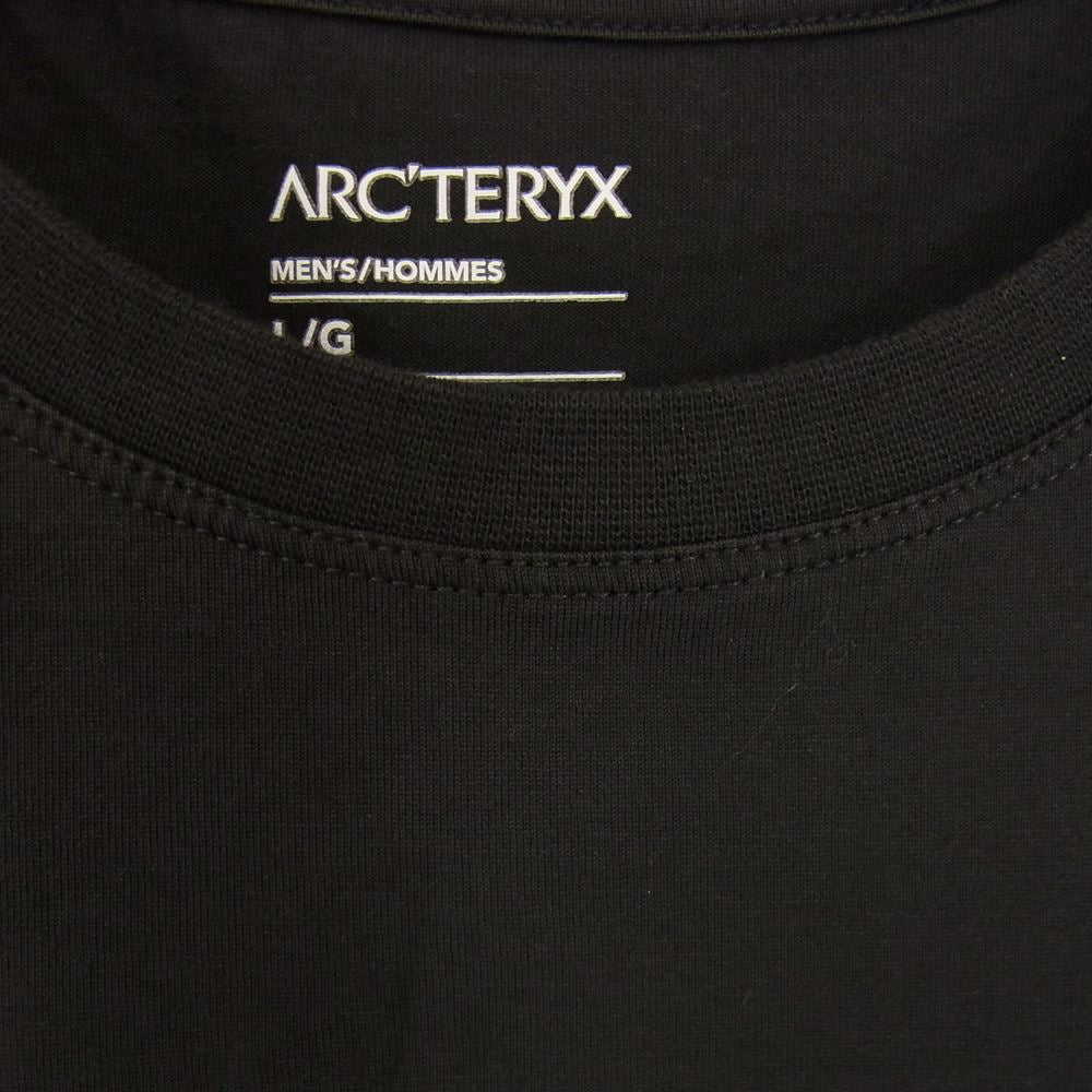 ARC'TERYX アークテリクス 30379-137082-10 SPLIT SS T-SHIRT Tシャツ ブラック系 L/G【中古】