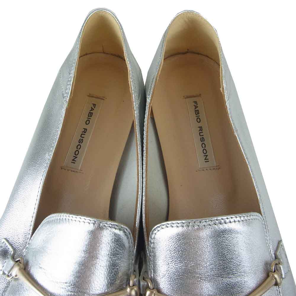 ファビオルスコーニ シルバー パンプス シルバー系 35【中古】