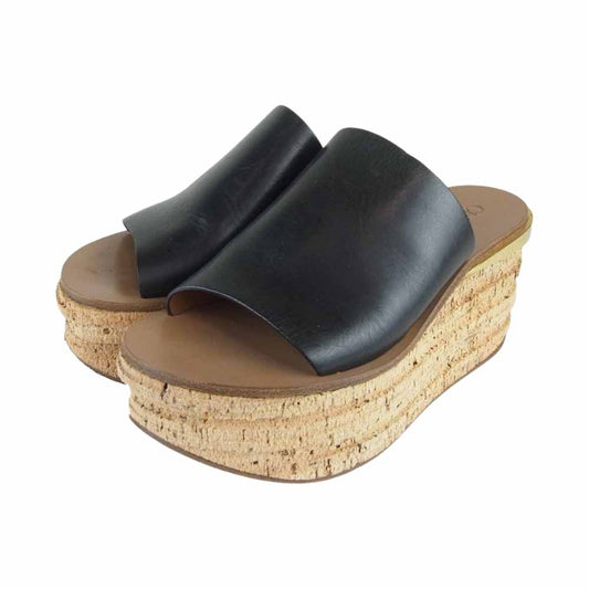Chloe クロエ MULES CAMILLE ミュール サンダル ブラック系【中古】
