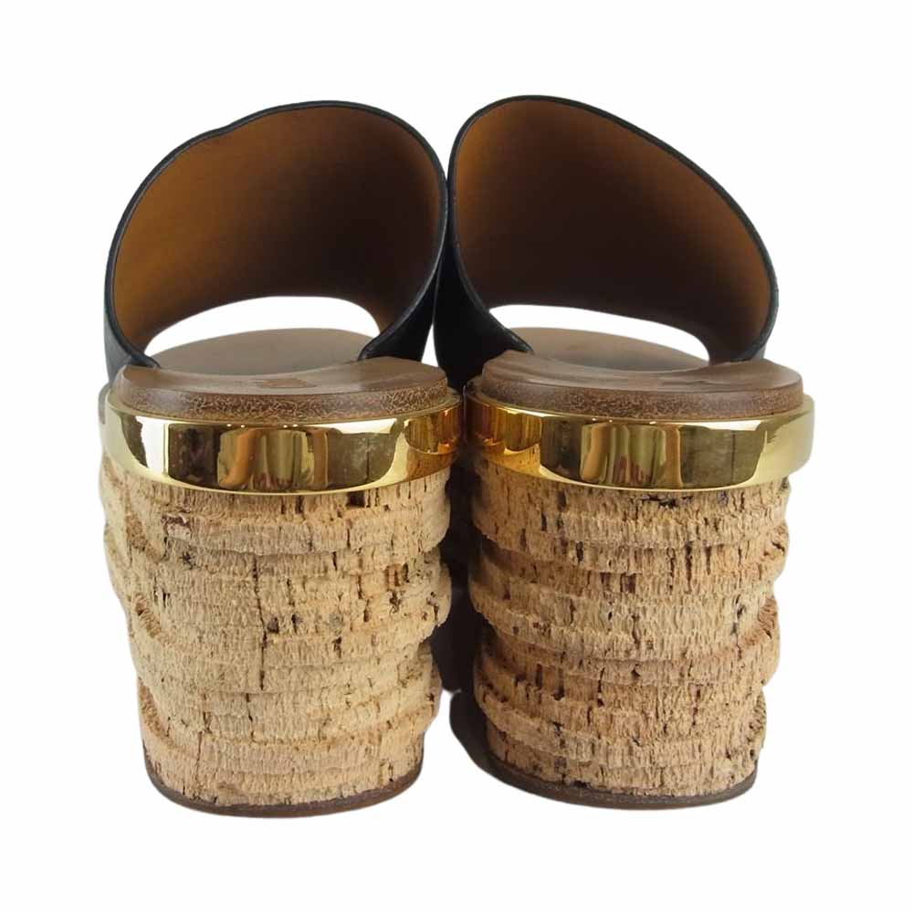 Chloe クロエ MULES CAMILLE ミュール サンダル ブラック系【中古】