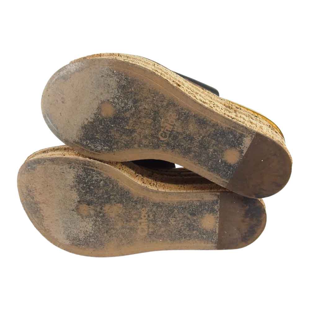 Chloe クロエ MULES CAMILLE ミュール サンダル ブラック系【中古】