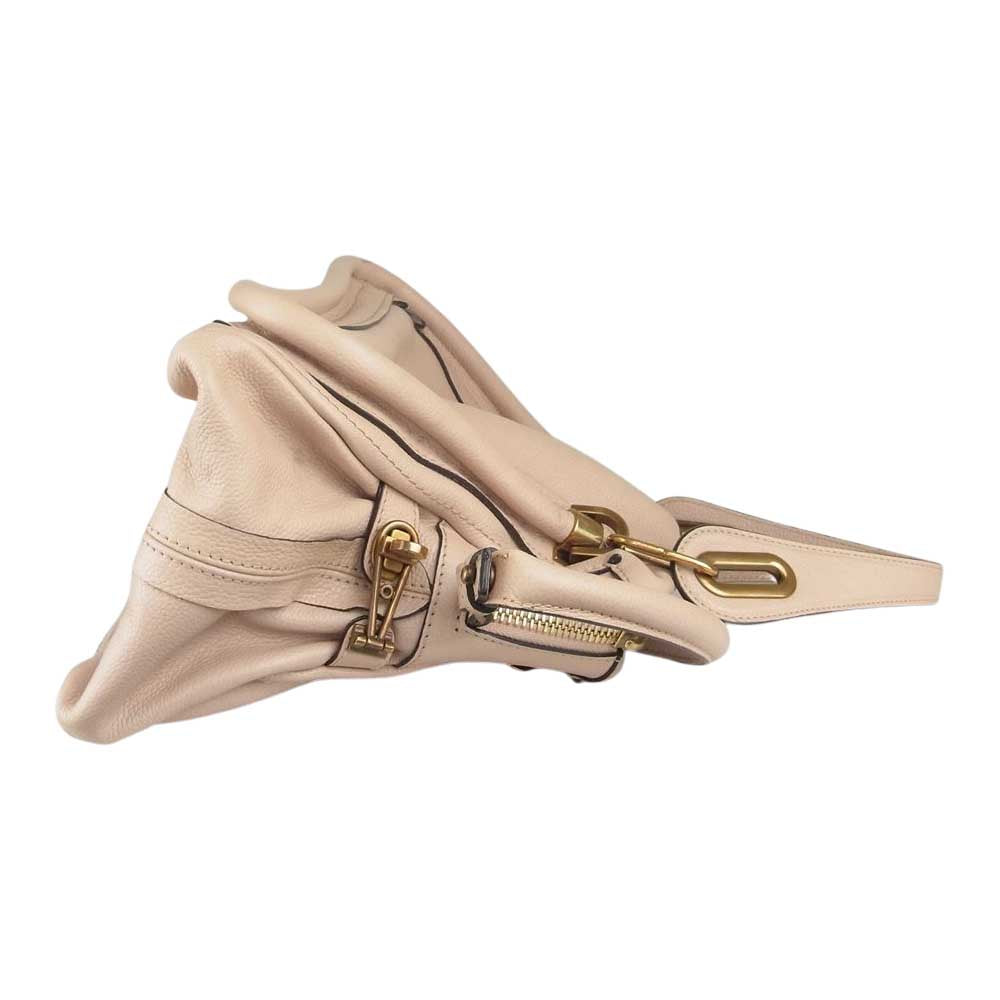 Chloe クロエ パラティ 2Way ショルダー ハンド バッグ ピンク系【中古】