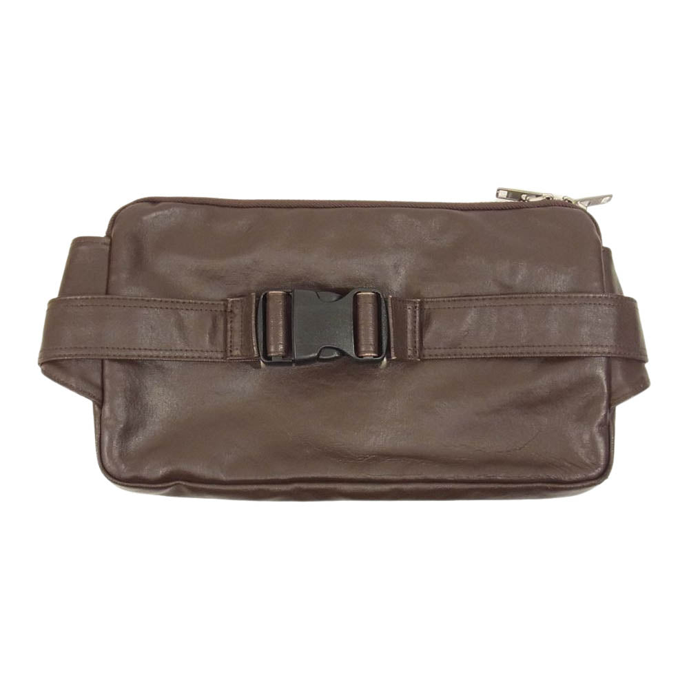 PORTER ポーター フリースタイル ウェストバック ボディバック ブラウン系【中古】