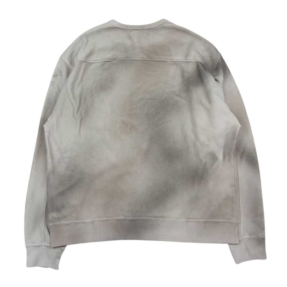ヨーク 23SS YK23SS0481CS-WM 吾亦紅 ワレモコウ GARDEN 別注 GARMENT DYE YOKE SWEAT SHIRT SP ガーメントダイ スウェット トレーナー グレー系 2【新古品】【未使用】【中古】