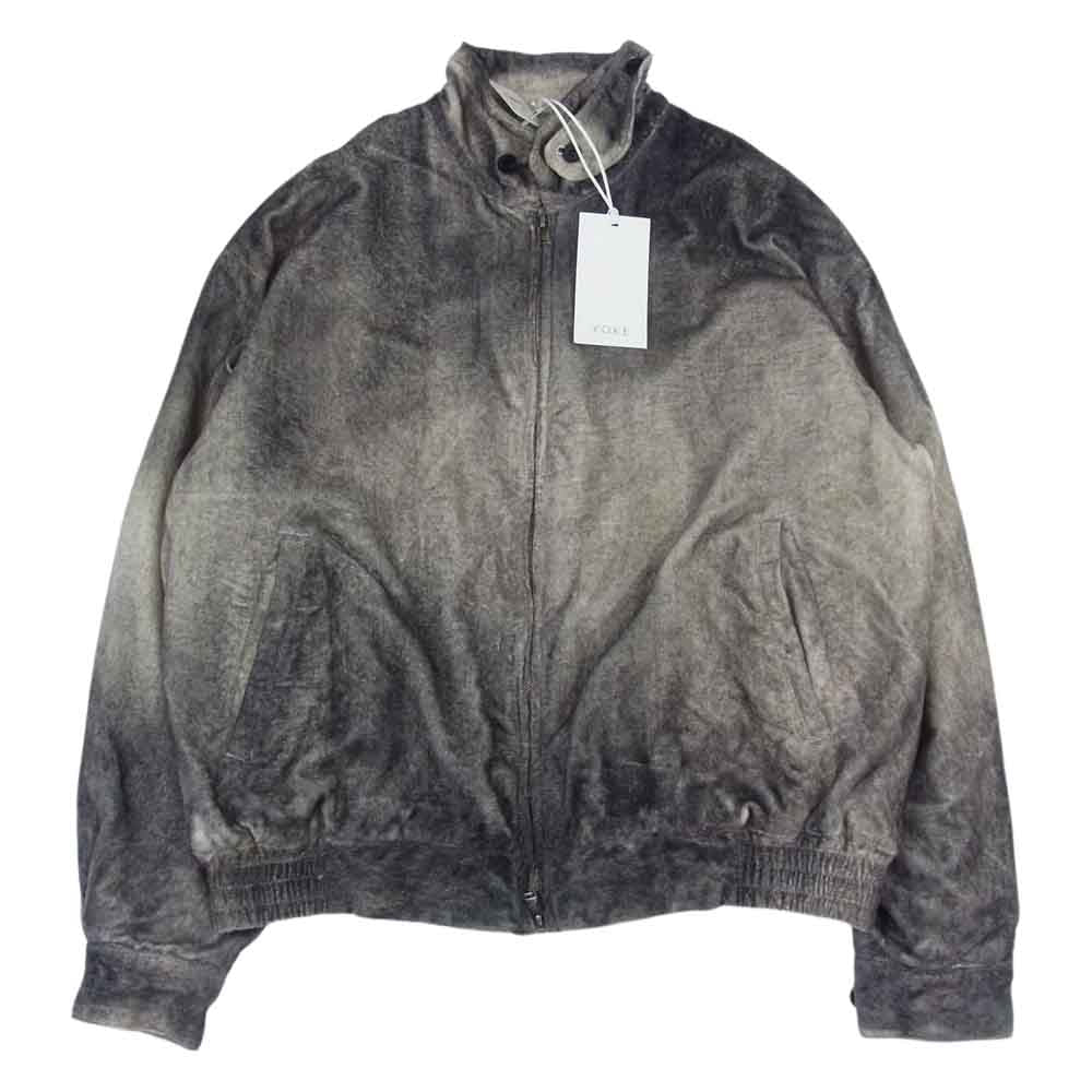 ヨーク 23SS YK23SS0450B-WM 吾亦紅 ワレモコウ GARDEN ガーデン 別注 LOOSED ZIP BLOUSON ルーズ ジップ ブルゾン グレー系 2【新古品】【未使用】【中古】