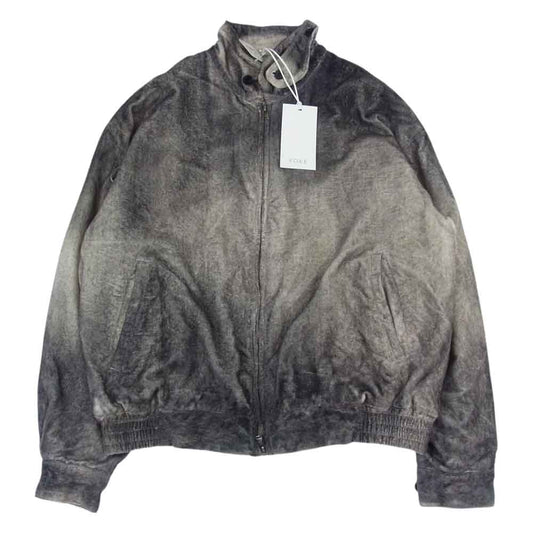 ヨーク 23SS YK23SS0450B-WM 吾亦紅 ワレモコウ GARDEN ガーデン 別注 LOOSED ZIP BLOUSON ルーズ ジップ ブルゾン グレー系 2【新古品】【未使用】【中古】