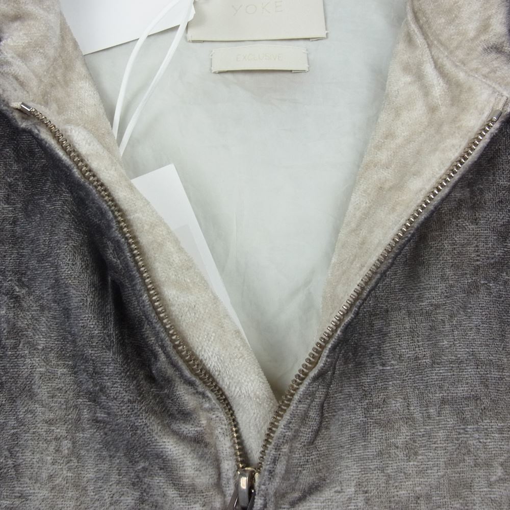 ヨーク 23SS YK23SS0450B-WM 吾亦紅 ワレモコウ GARDEN ガーデン 別注 LOOSED ZIP BLOUSON ルーズ ジップ ブルゾン グレー系 2【新古品】【未使用】【中古】