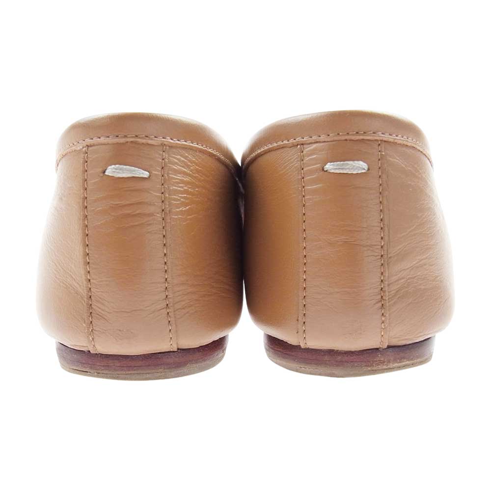 MAISON MARGIELA メゾンマルジェラ 20AW S58WZ0042 TABI 足袋 タビ バレエ フラットシューズ ベージュ系 35 1/2【中古】