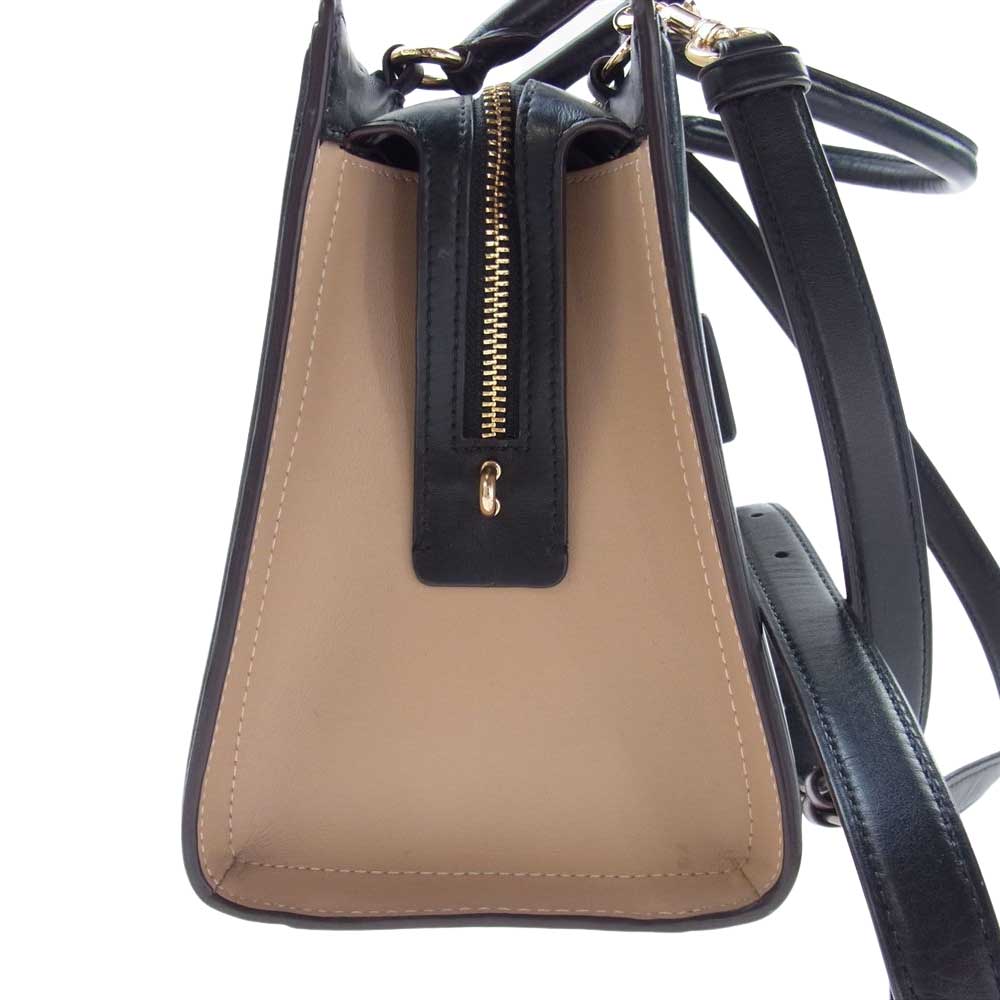 COACH コーチ F73518 2WAY ショルダーバック ベージュ系 オフホワイト系【中古】