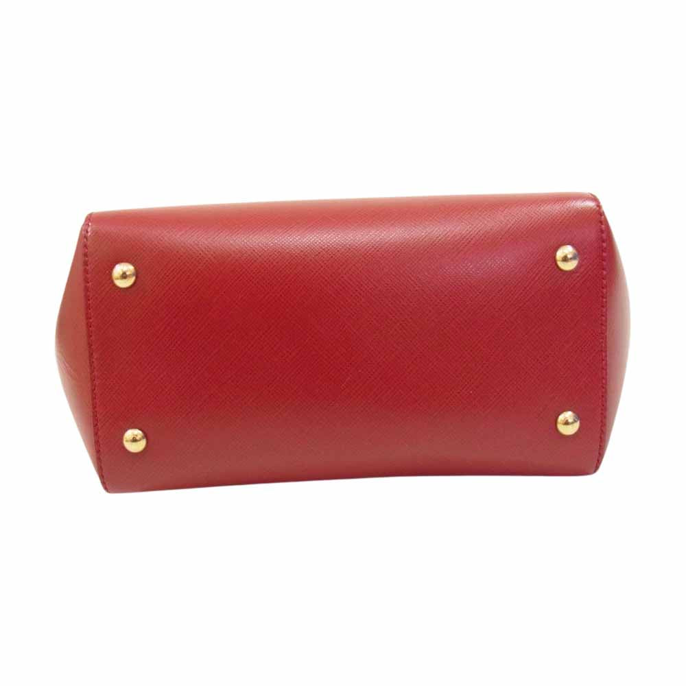 Salvatore Ferragamo サルヴァトーレフェラガモ 21-F570 CARRIE キャリー　トップハンドル 2WAY チェーン ショルダー ハンド バック レッド系【中古】