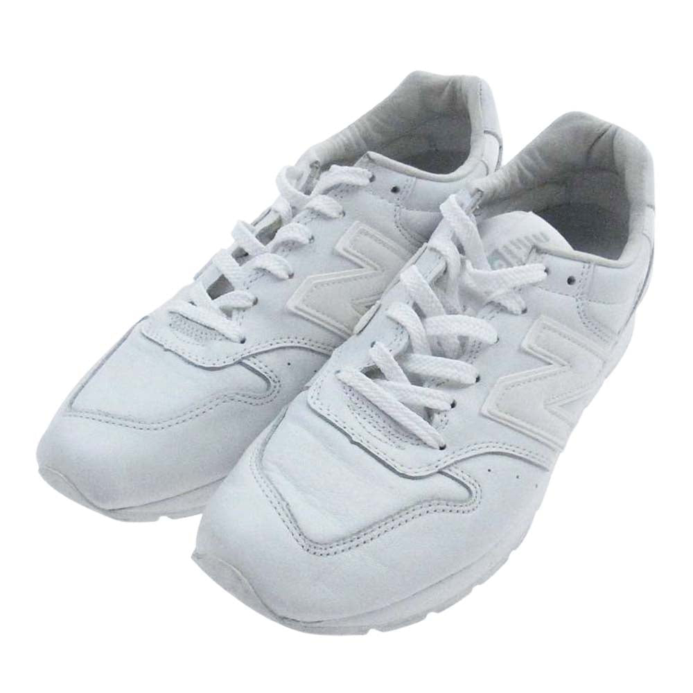 NEW BALANCE ニューバランス MRL996EW 996 レザー スニーカー ホワイト系 27cm【中古】