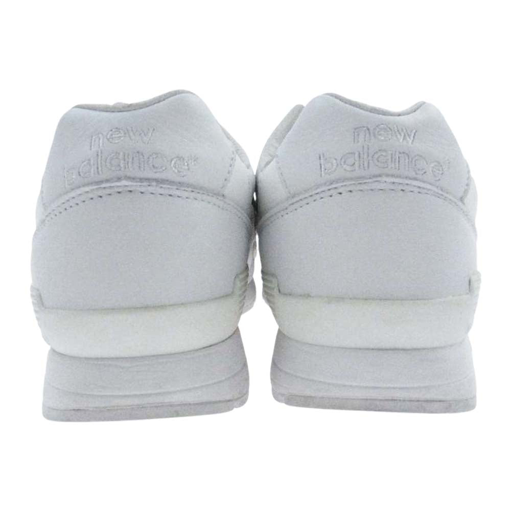 NEW BALANCE ニューバランス MRL996EW 996 レザー スニーカー ホワイト系 27cm【中古】