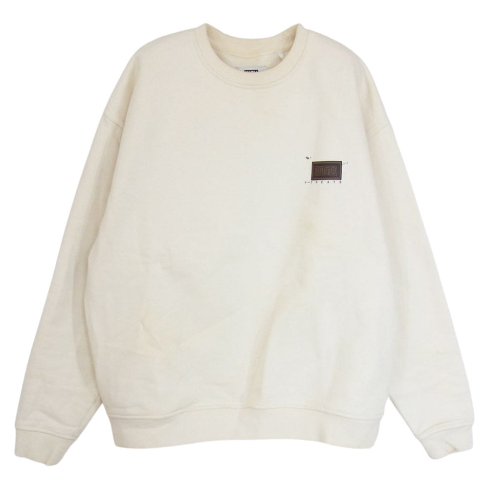 キス 21SS KH2698 TREATS SYLVESTER CREWNECK クルーネック スウェット トレーナー オフホワイト系 S【中古】