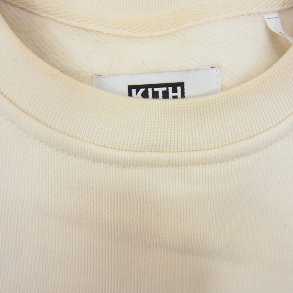 キス 21SS KH2698 TREATS SYLVESTER CREWNECK クルーネック スウェット トレーナー オフホワイト系 S【中古】