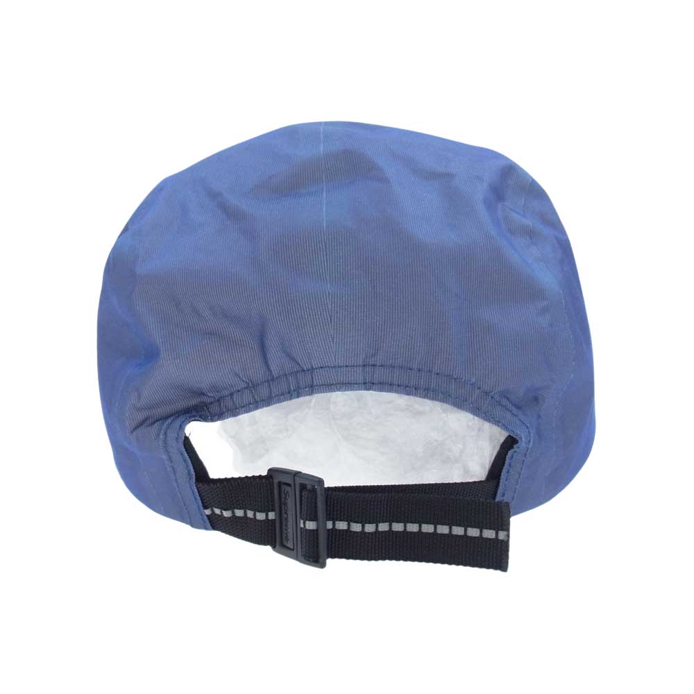 Supreme シュプリーム 22SS Reflective Mesh Camp Cap リフレクティブ ロゴ キャンプキャップ ライトブルー系【中古】