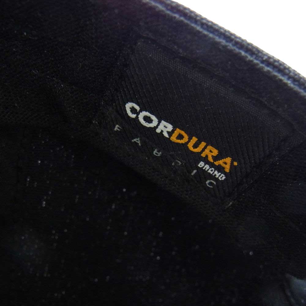 Supreme シュプリーム 21AW CORDURA TEFLON LABEL 6PANEL コーデュラ テフロン ラベル 6パネル キャップ ブラック系【中古】