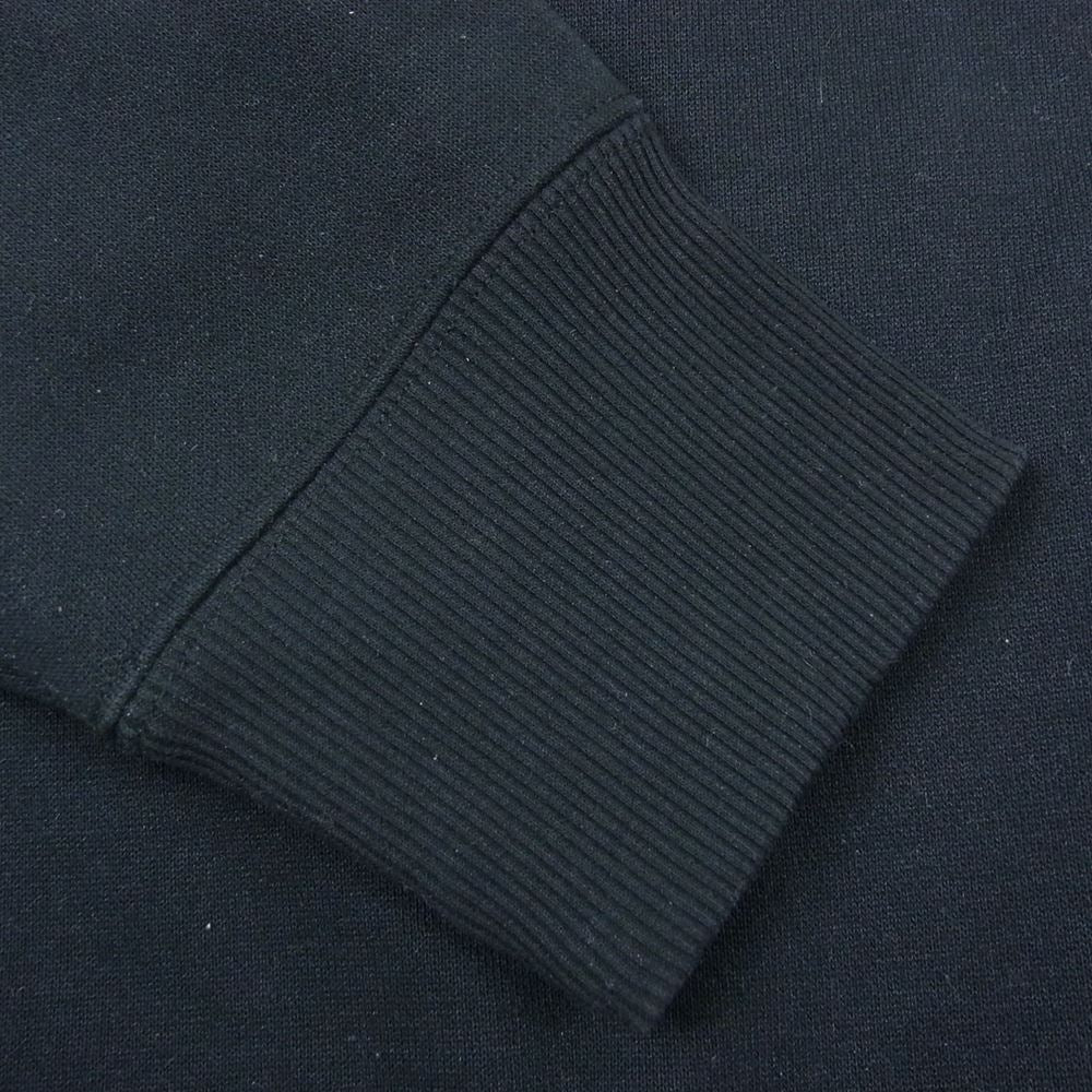 THE NORTH FACE ノースフェイス NT61931 SQUARE LOGO CREW スクエアロゴ クルーネック スウェット トレーナー ブラック系 M【中古】