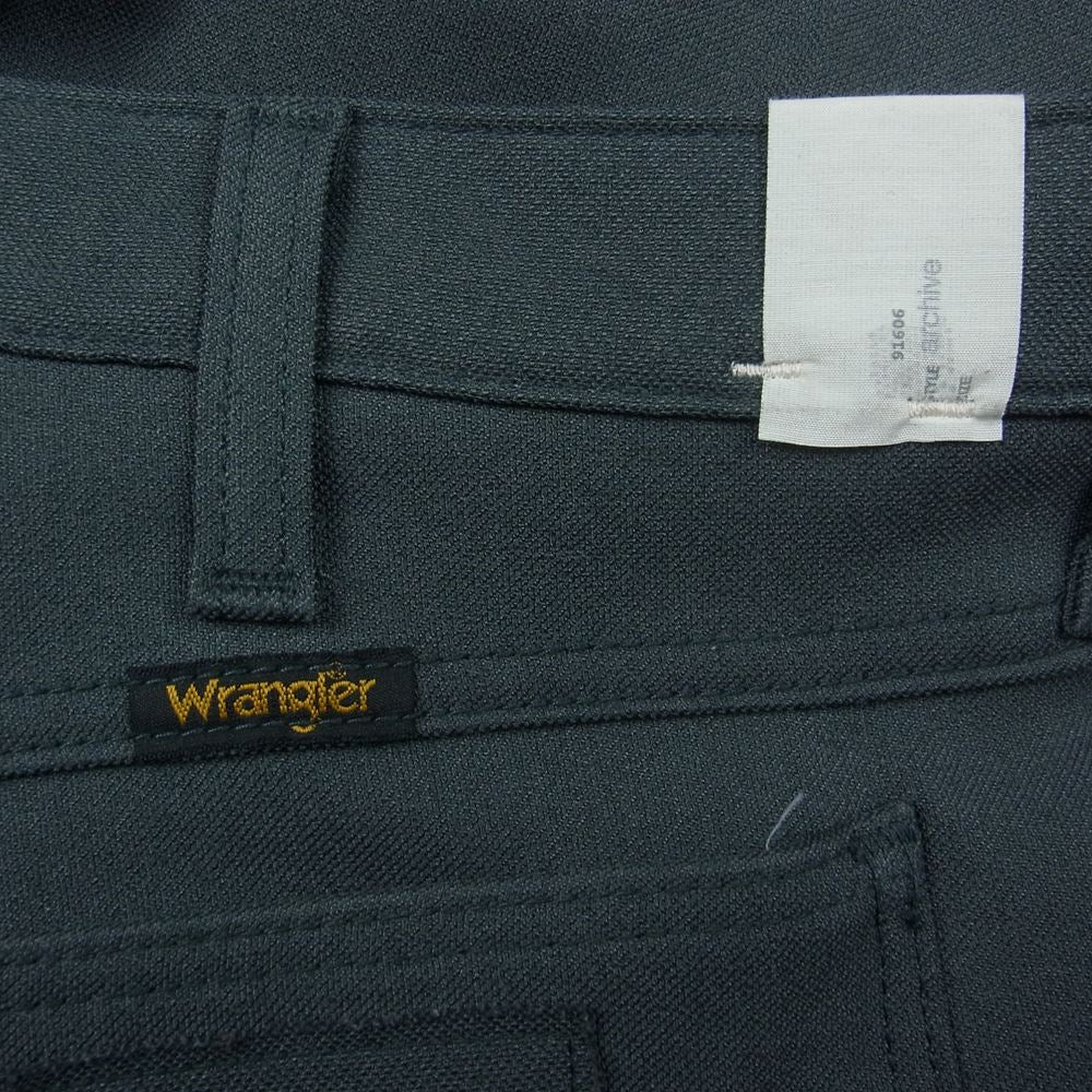 N.HOOLYWOOD エヌハリウッド WS0121 Wrangler ラングラー COMPILE WRANCHER DRESS JEANS ランチャー フレア スラックス ジーンズ カーキ系 L【美品】【中古】