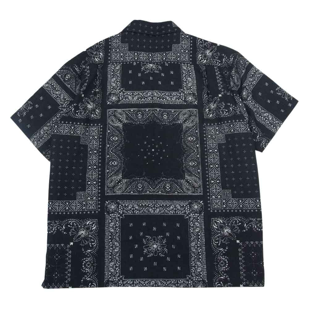 THE NORTH FACE ノースフェイス NR21931 S/S CLIMBING SUMMER SHIRT バンダナ クライム サマー 半袖 シャツ ブラック系 L【美品】【中古】