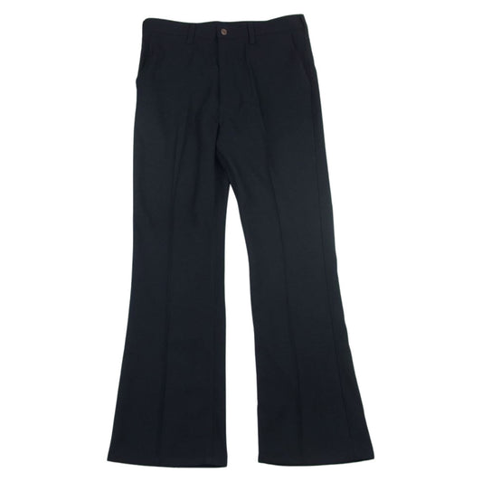 N.HOOLYWOOD エヌハリウッド WS0121 Wrangler ラングラー COMPILE WRANCHER DRESS JEANS コンパイル ランチャー フレア スラックス ジーンズ ブラック系 40【美品】【中古】