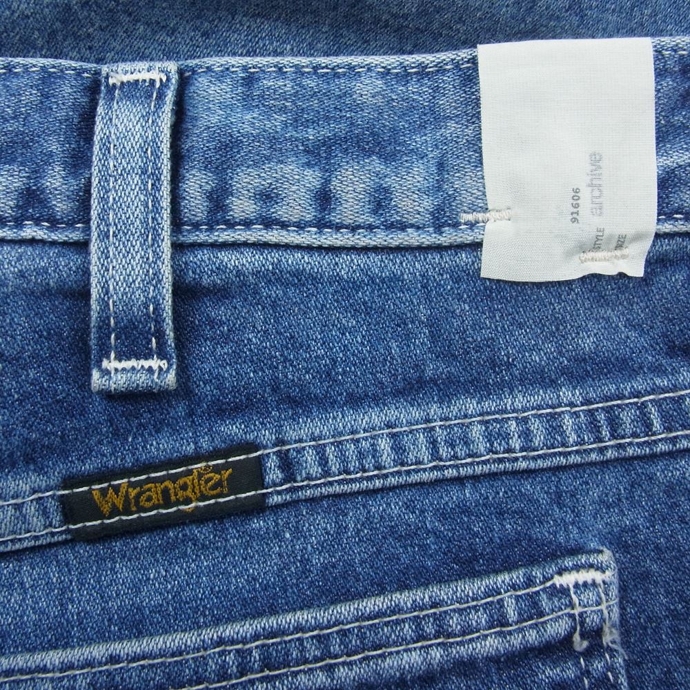 N.HOOLYWOOD エヌハリウッド WS0121 WRANGLER ラングラー WRANCHER DRESS JEANS ランチャーフレア ドレス ジーンズ デニムパンツ インディゴブルー系 L【中古】