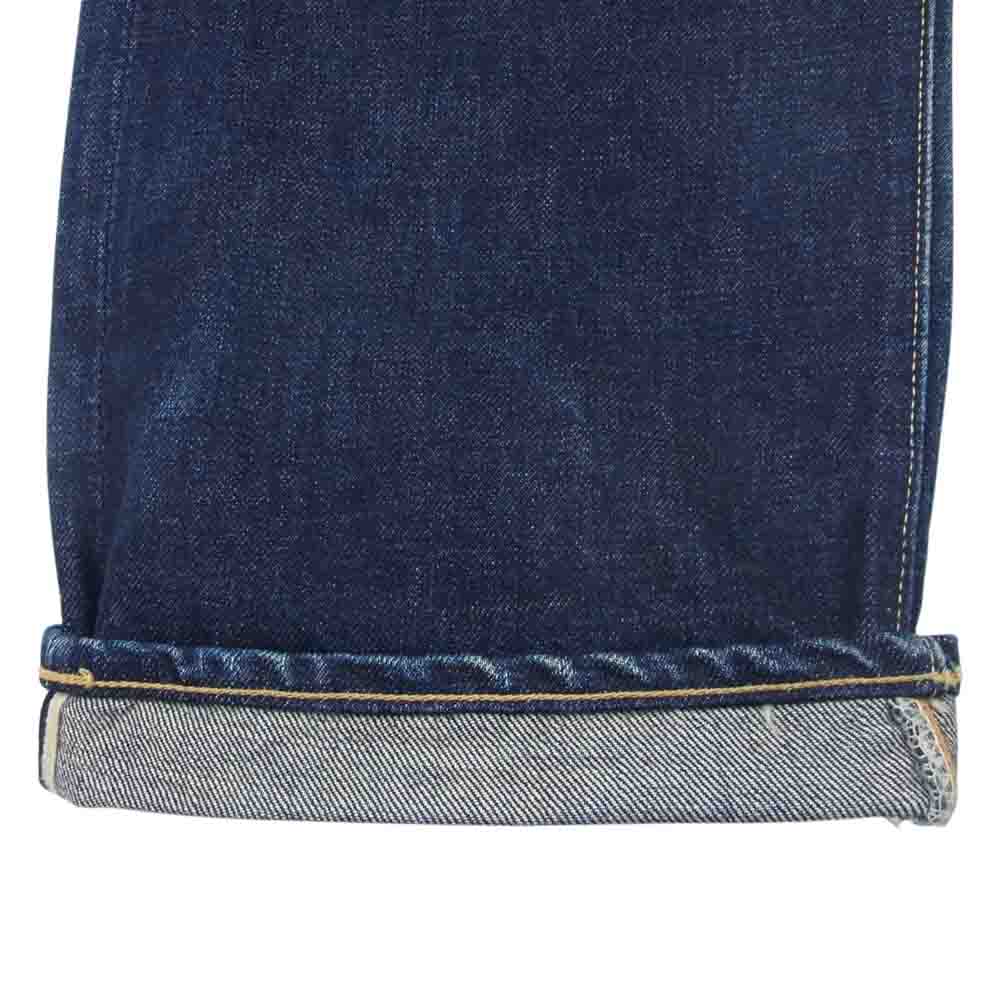 BONCOURA ボンクラ GKS-3272 SHRINK TO FIT 5ポケット ボタンフライ シュリンク フィット デニムパンツ ジーンズ インディゴブルー系 31【中古】