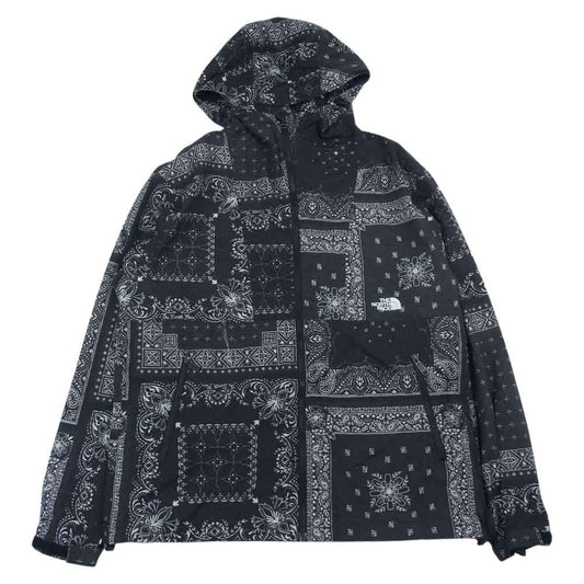 THE NORTH FACE ノースフェイス NP71535 NOVELTY COMPACT JACKET バンダナ ノベルティ コンパクト ジャケット ブラック系 M【中古】