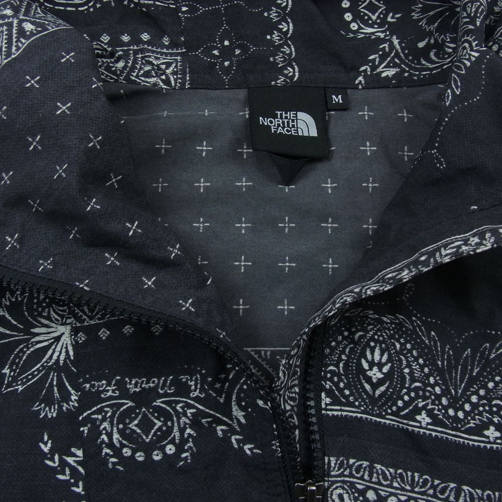 THE NORTH FACE ノースフェイス NP71535 NOVELTY COMPACT JACKET バンダナ ノベルティ コンパクト ジャケット ブラック系 M【中古】