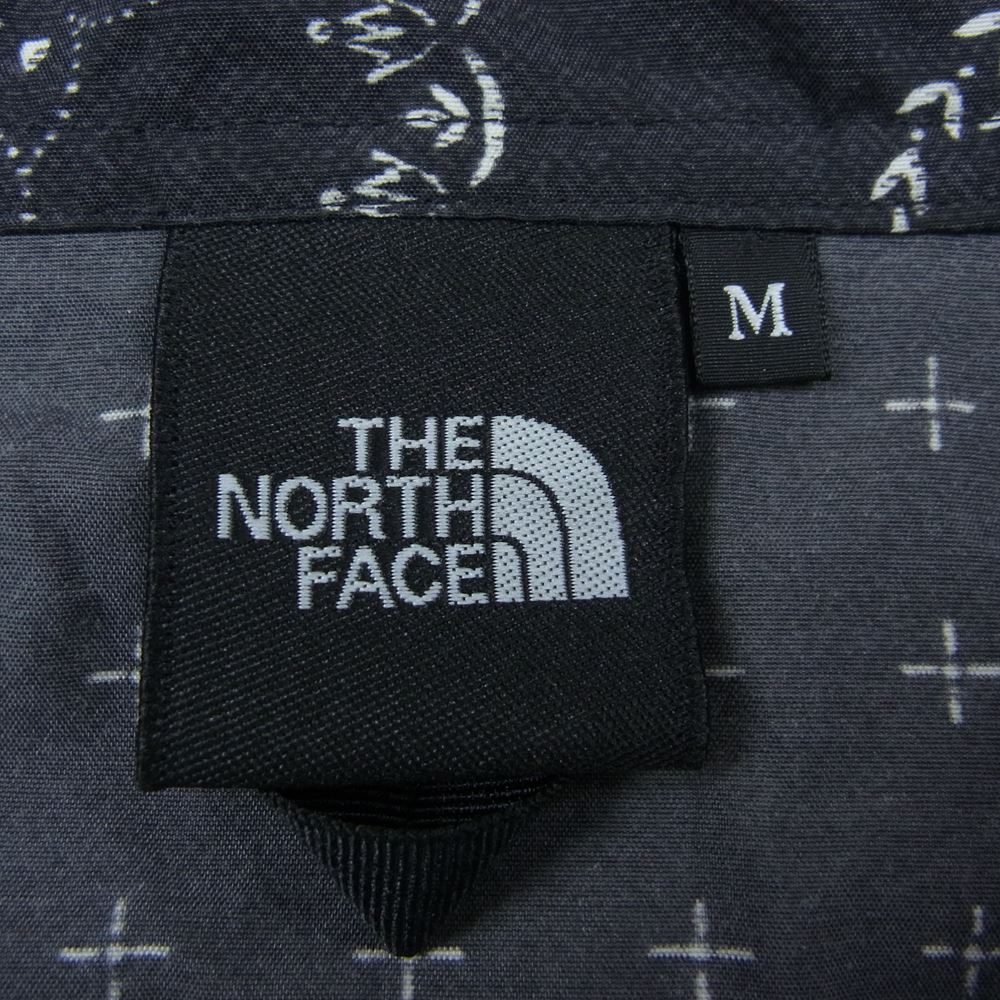 THE NORTH FACE ノースフェイス NP71535 NOVELTY COMPACT JACKET バンダナ ノベルティ コンパクト ジャケット ブラック系 M【中古】