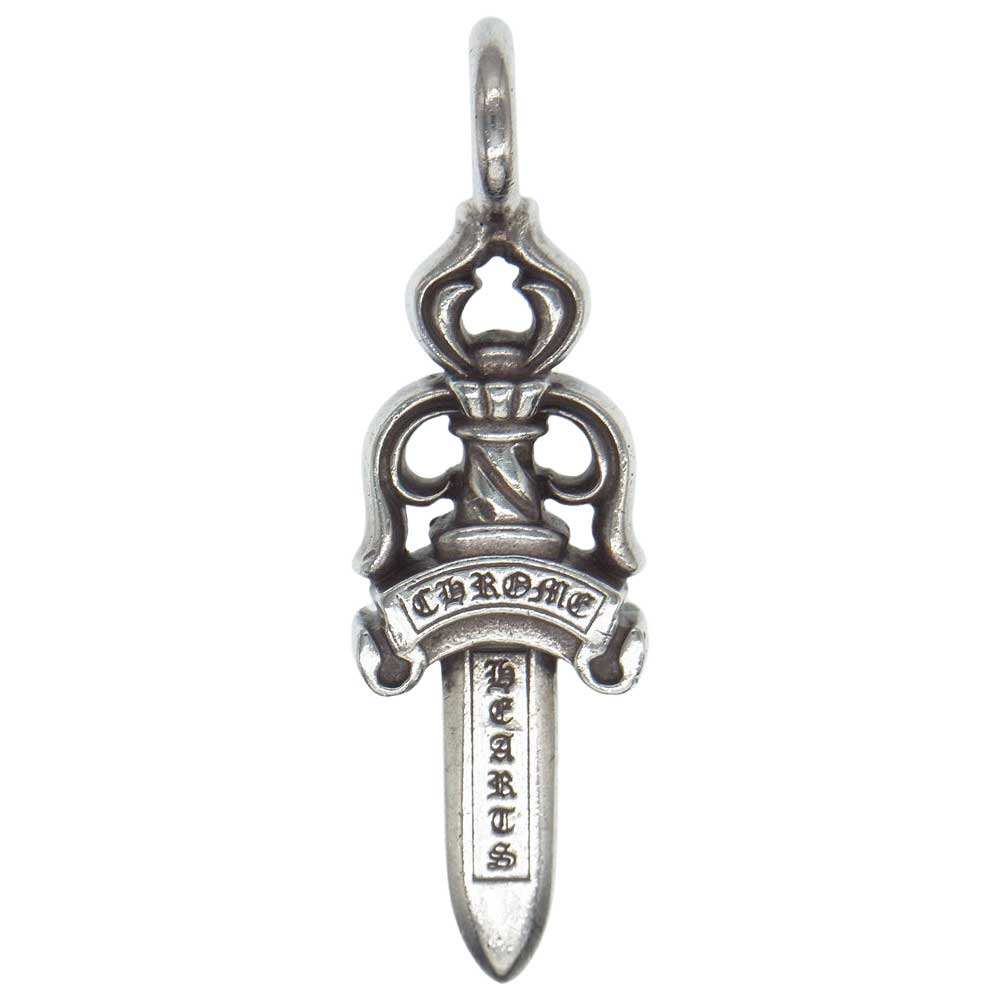 CHROME HEARTS クロムハーツ（原本無） DBL DAGGER ダブルダガー ペンダント シルバー系【中古】
