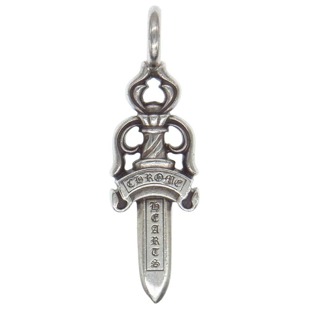 CHROME HEARTS クロムハーツ（原本無） DBL DAGGER ダブルダガー ペンダント シルバー系【中古】
