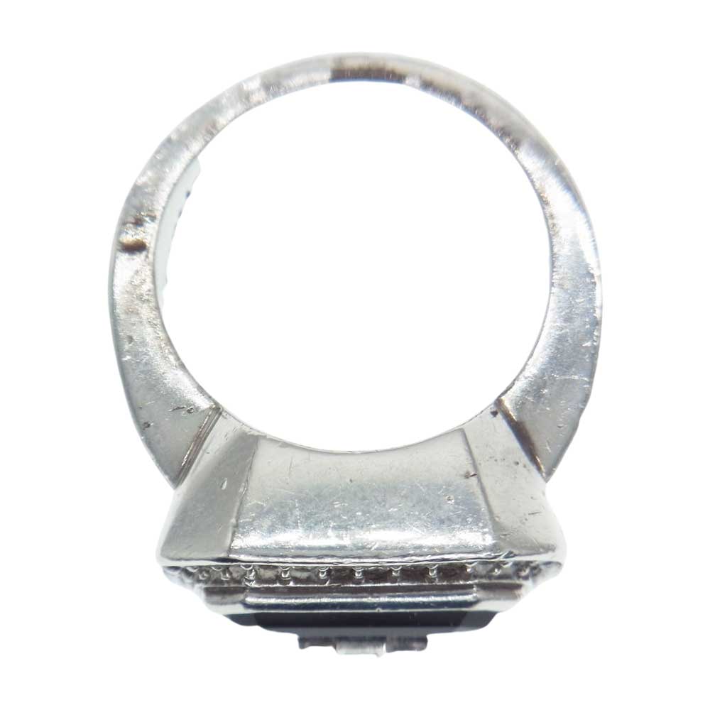 Justin Davis ジャスティンデイビス SRJ153 CRUX クラックス リング シルバー系 12号【中古】