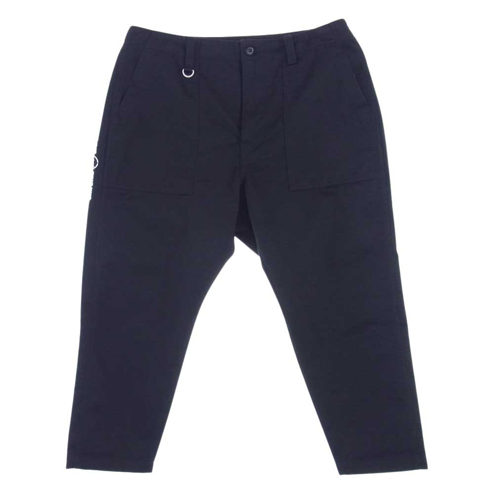 uniform experiment ユニフォームエクスペリメント UE-192041 TAPERED BAKER PANTS テーパード ベイカー パンツ  ブラック系 2【中古】