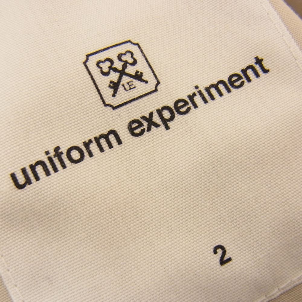 uniform experiment ユニフォームエクスペリメント 20AW UE-202041 MULTI POCKET JACKET マルチ ポケット ハンティング ジャケット ベージュ系 2【中古】