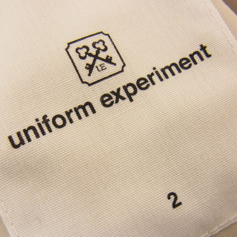 uniform experiment ユニフォームエクスペリメント 20AW UE-202041 MULTI POCKET JACKET マルチ  ポケット ハンティング ジャケット ベージュ系 2【中古】