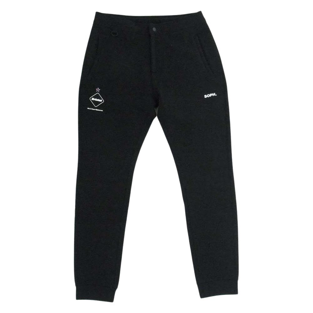 F.C.R.B. エフシーアールビー 18SS FCRB-180027 SWEAT TRAINING PANTS スウェット トレーニング パンツ ブラック ブラック系 M【中古】