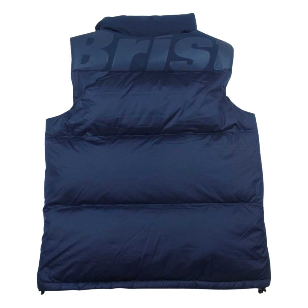 F.C.R.B. エフシーアールビー 17AW REVERSIBLE DOWN VEST リバーシブル ダウン ベスト ネイビー系 M【中古】