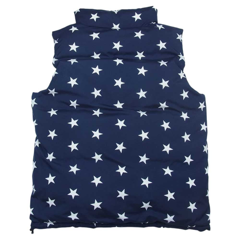 F.C.R.B. エフシーアールビー 17AW REVERSIBLE DOWN VEST リバーシブル ダウン ベスト ネイビー系 M【中古】