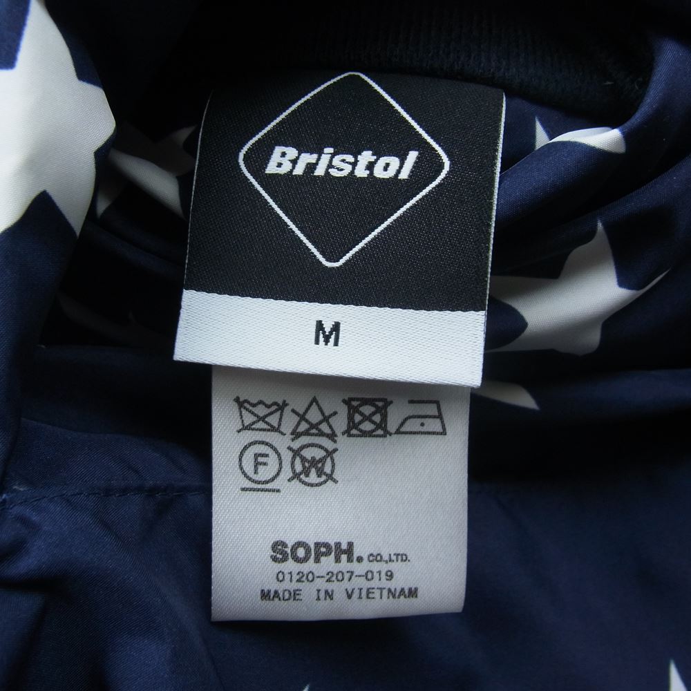 F.C.R.B. エフシーアールビー 17AW REVERSIBLE DOWN VEST リバーシブル ダウン ベスト ネイビー系 M【中古】