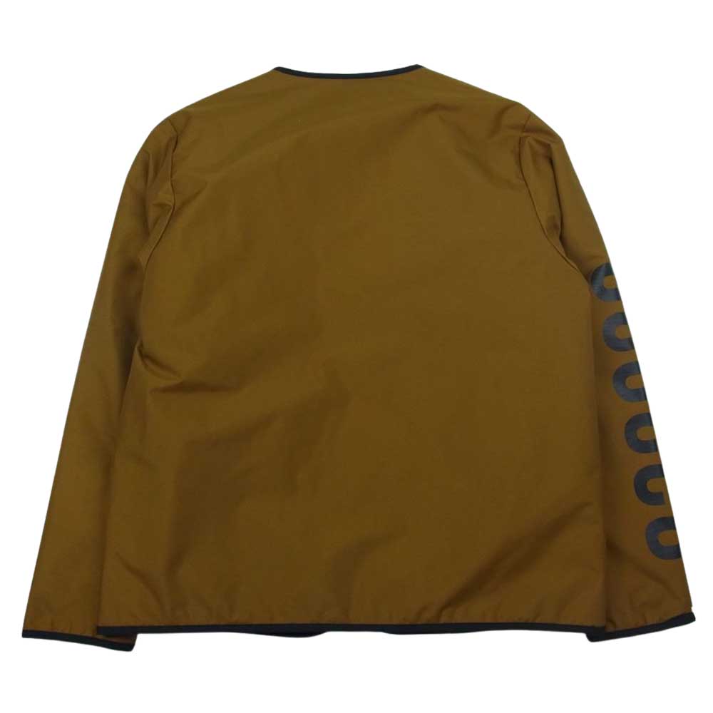 uniform experiment ユニフォームエクスペリメント 20SS UE-200042 REVERSIBLE ZIP LINER BLOUSON リバーシブル ジップ ライナー ブルゾン キルティングジャケット  ブラウン系 ブラック系 2【中古】