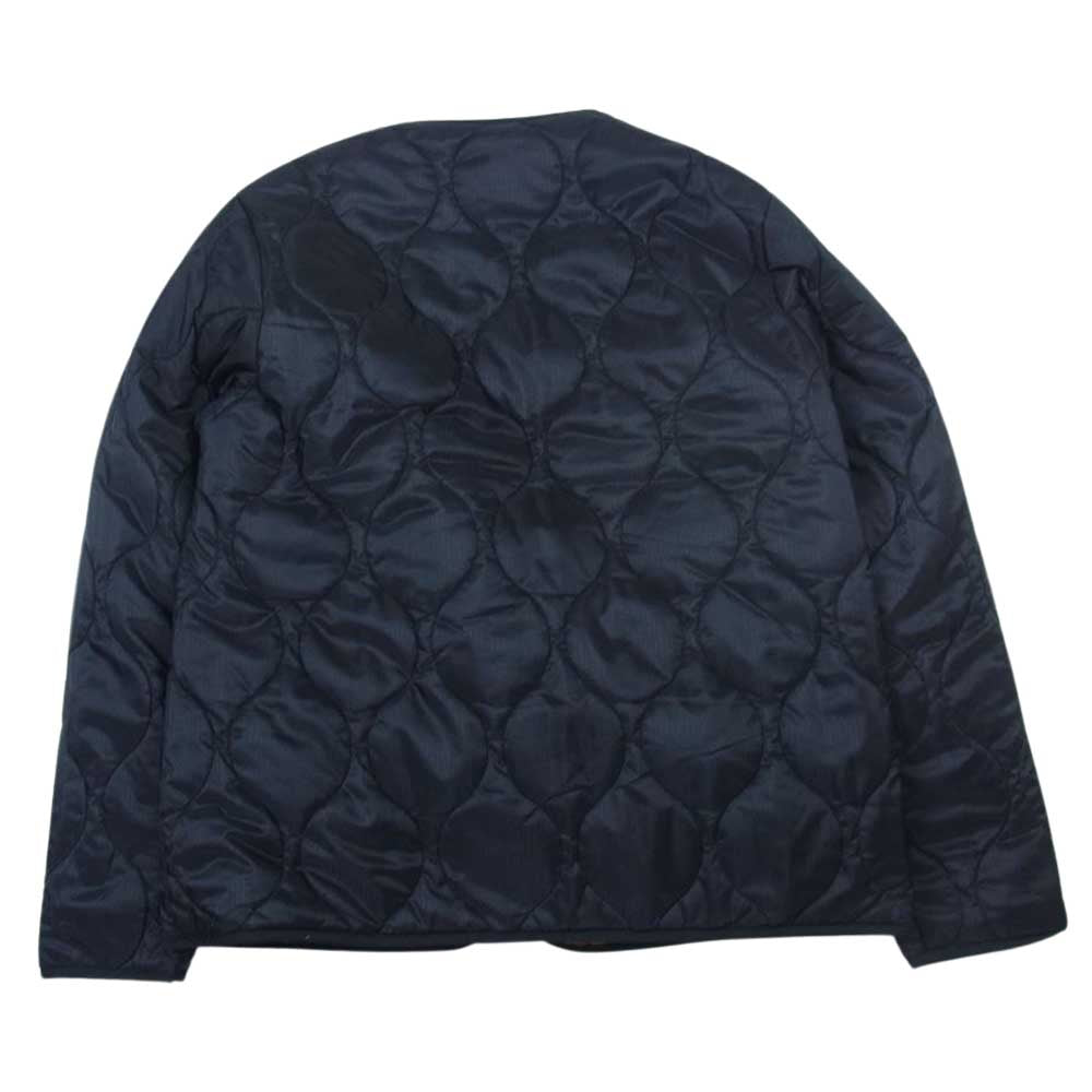 uniform experiment ユニフォームエクスペリメント 20SS UE-200042 REVERSIBLE ZIP LINER BLOUSON リバーシブル ジップ ライナー ブルゾン キルティングジャケット  ブラウン系 ブラック系 2【中古】