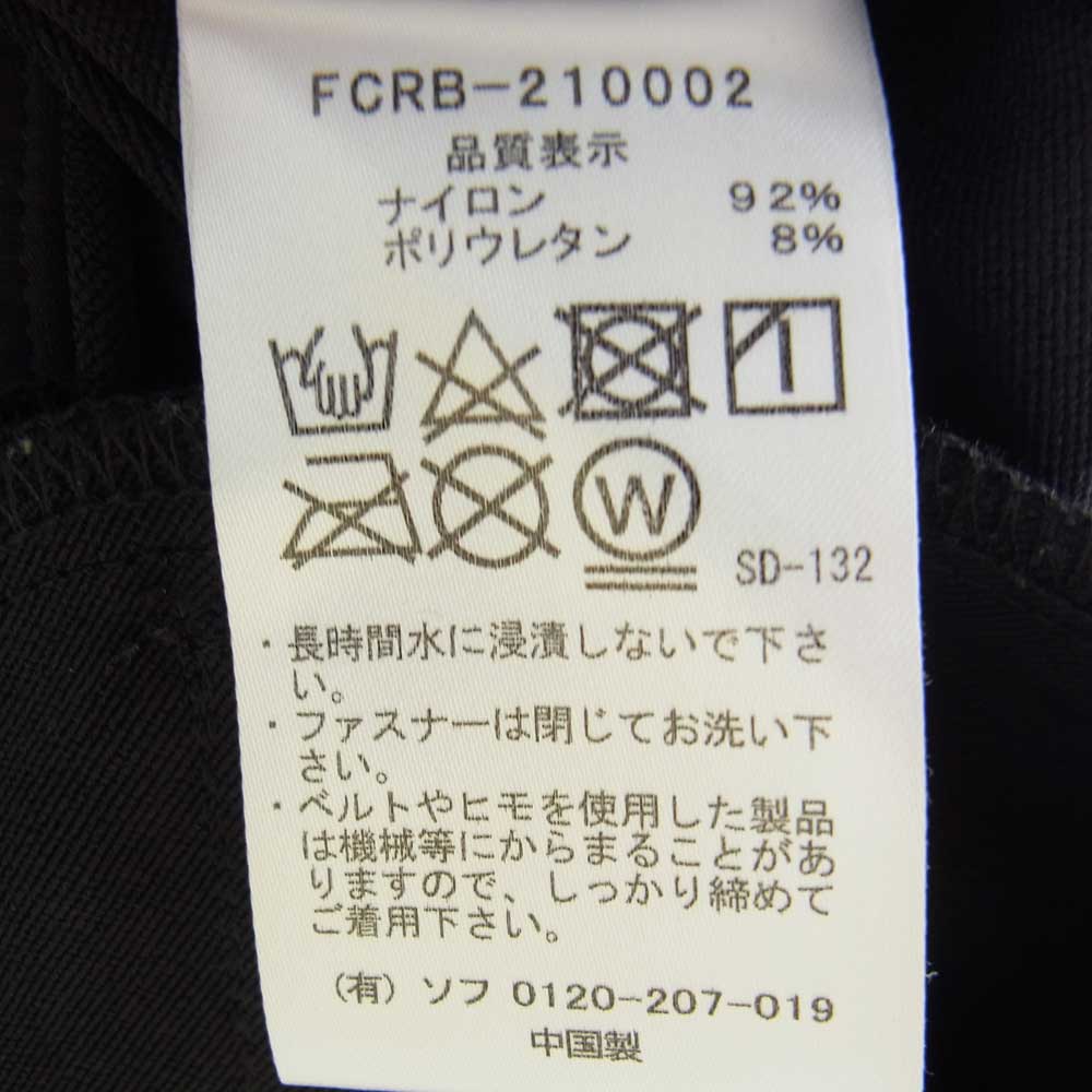 F.C.R.B. エフシーアールビー 21SS FCRB-210002 WARM UP PANTS ウォーム アップ パンツ ブラック系 L【中古】